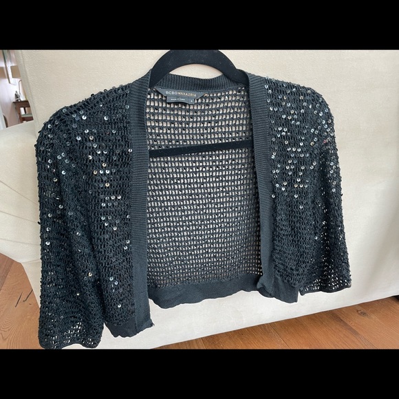 Two black sparkly jacket sweaters - Picture 2 of 4